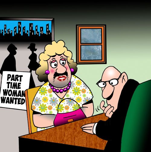 Part Time Woman Wanted.