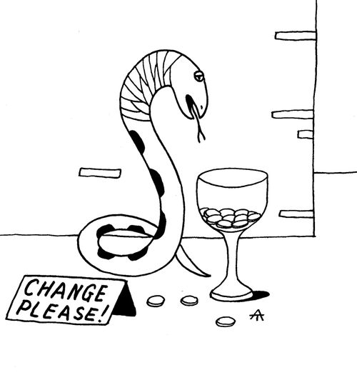 Begging Snake