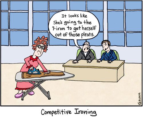 Competitive Ironing