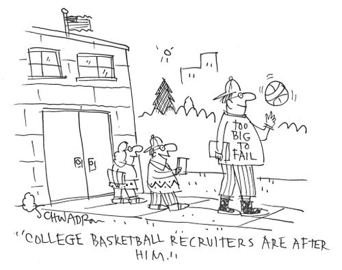 "College basketball recruiters are after him."