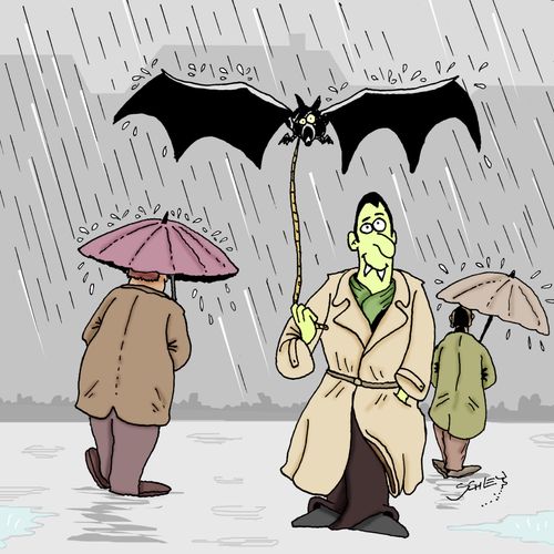 Vampire Umbrella