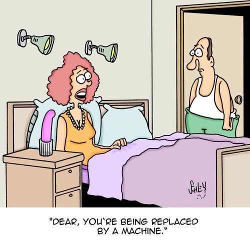 "Dear, you're being replaced by a machine."