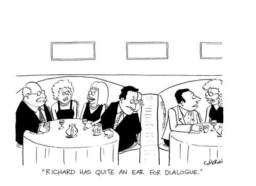 "Richard has quite an ear for dialogue."