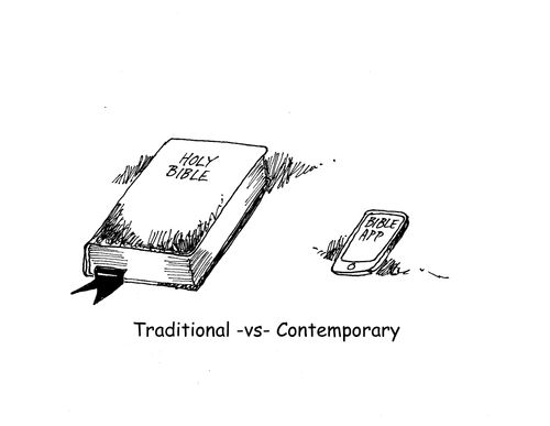Traditional -vs- Contemporary