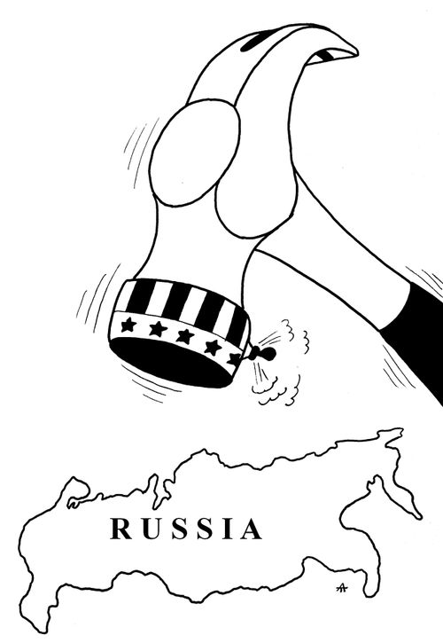 US hammers Russia