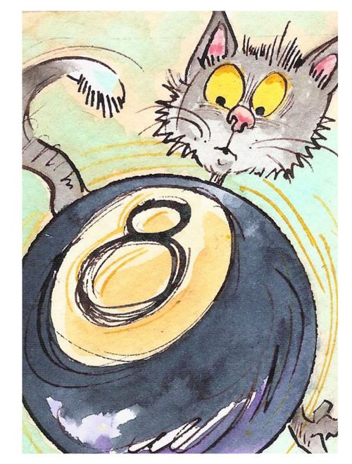 Cat and the Eight Ball.