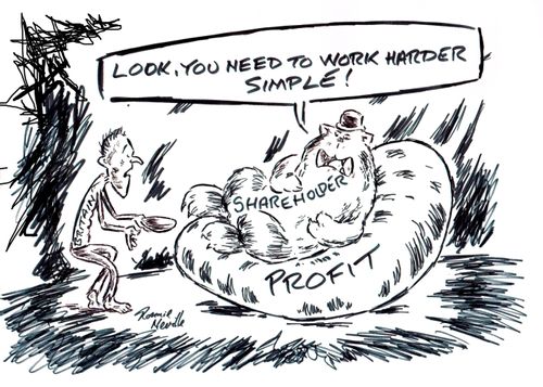 "Look, you need to work harder, simple."
