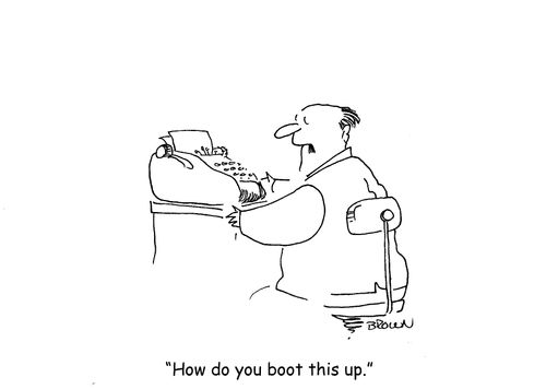 "How do you boot this up."