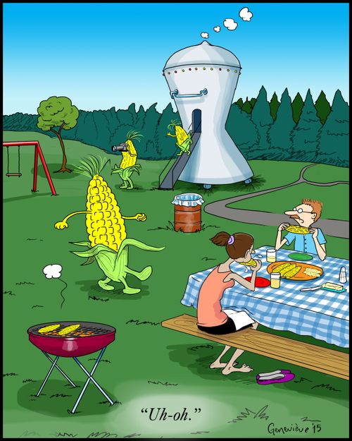 Corn Aliens