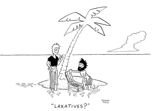 "Laxatives?"