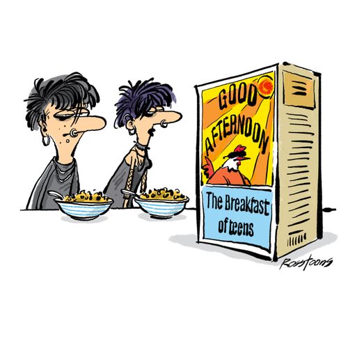 The breakfast of teens.