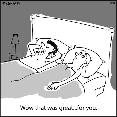 "Wow that was great...for you."