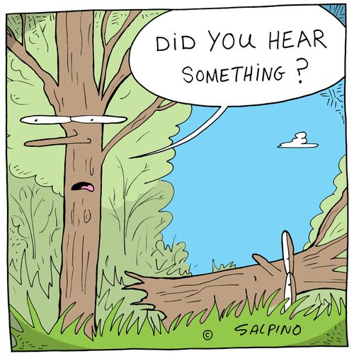 "Did you hear something?"