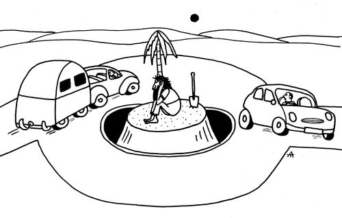 Desert Island Roundabout
