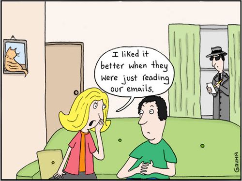 "I liked it better when they were just reading our emails."
