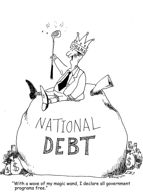 "With a wave of my magic wand, I declare all government programs free."