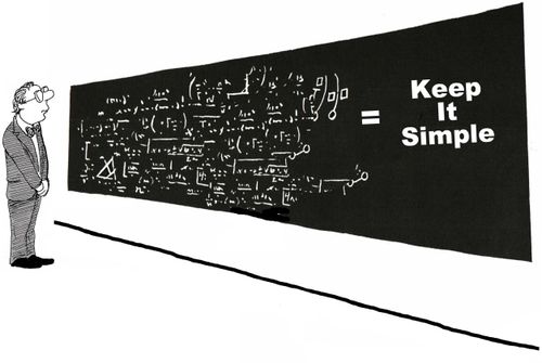 Keep it simple