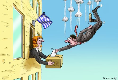 Voting in Greece