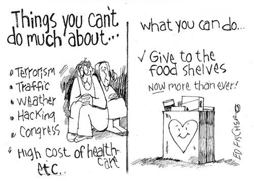Things you can't do much about...what you can do....