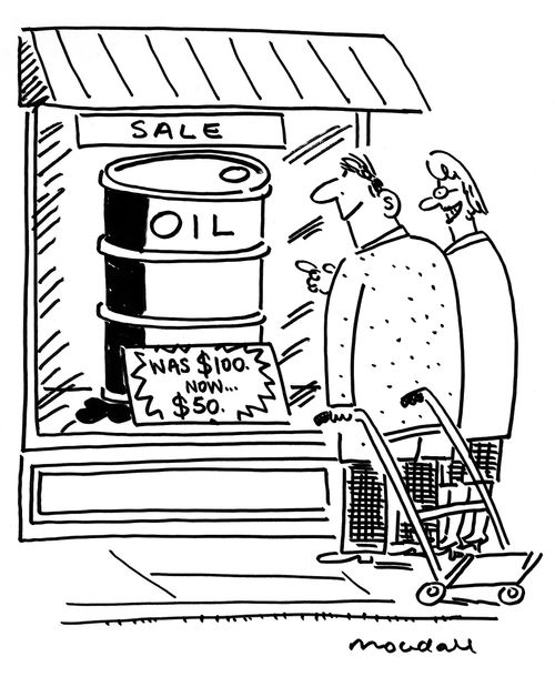 Half Price Oil Barrels