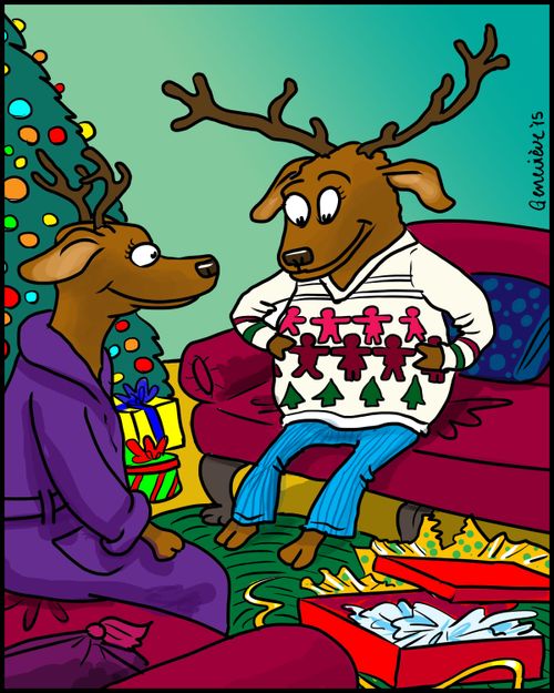 Reindeer Sweater