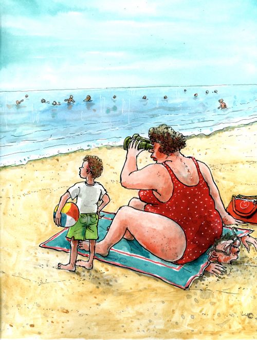 Woman has squashed the man she is looking for.
