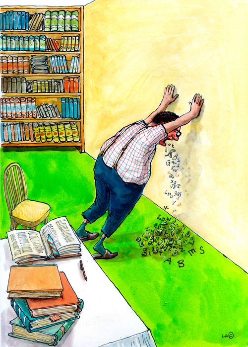 Book intoxication