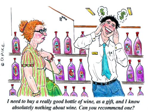"I need to buy a really good bottle of wine, as a gift, and I know absolutely nothing about wine. Can you recommend one?"