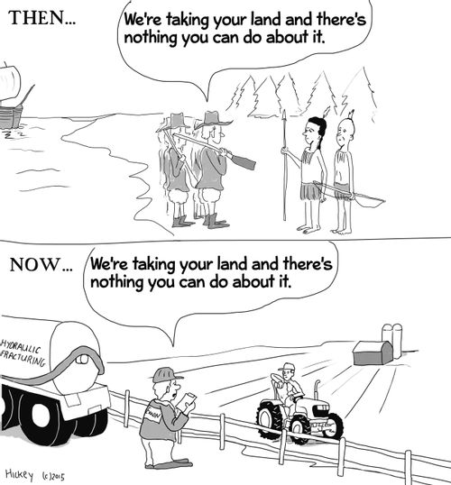 The Land Grab: Then and Now