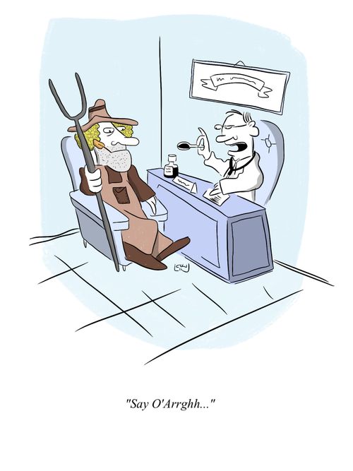 "Say O'Arghh..."