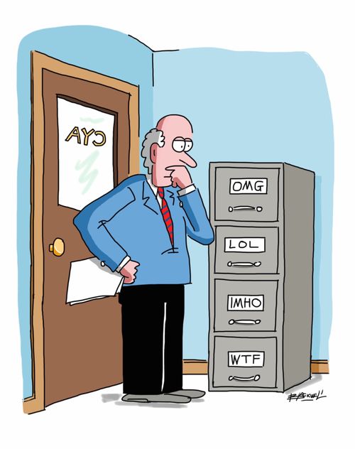 SMS filing system