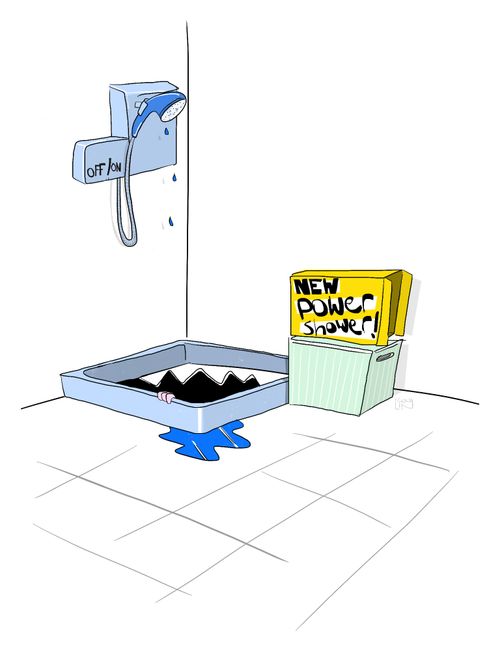 New Power Shower!