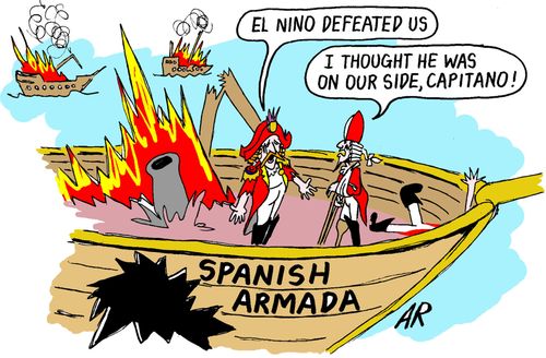 "I thought he was on our side, capitano!"