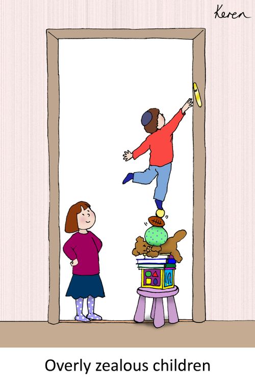 Overly zealous children
