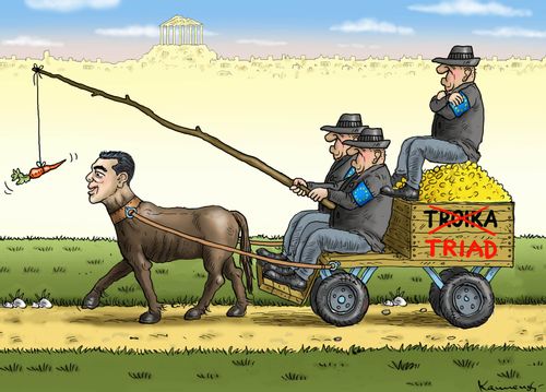 Alexis Tsipras and the EU.