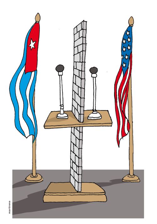 Obama and Cuban Dialogue.