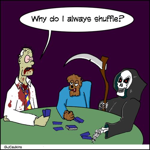 "Why do I always shuffle?"