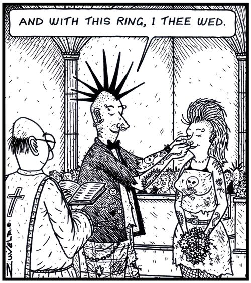 "And with this ring, I thee Wed."