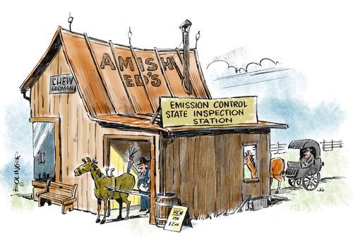 Emission Control State Inspection Station