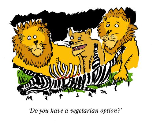 "Do you have a vegetarian option?"