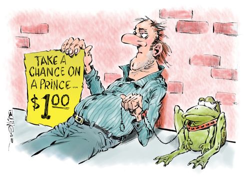 Take a chance on a prince $100.
