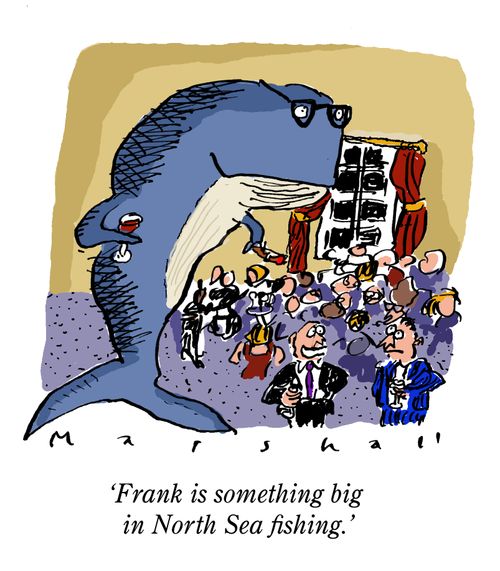"Frank is something big in North Sea fishing."