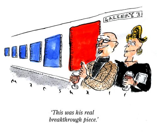 "This was his real breakthrough piece."