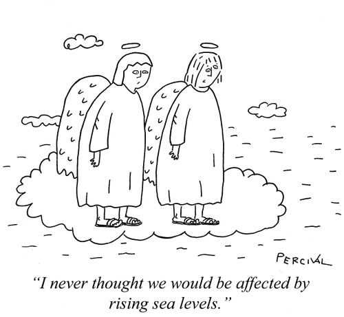 "I never thought we would be affected by rising sea levels."