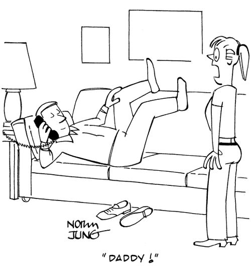 "Daddy!"