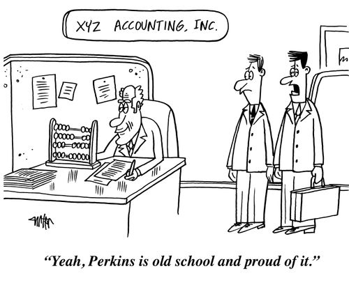 'Yeah, Perkins is old school and proud of it.'