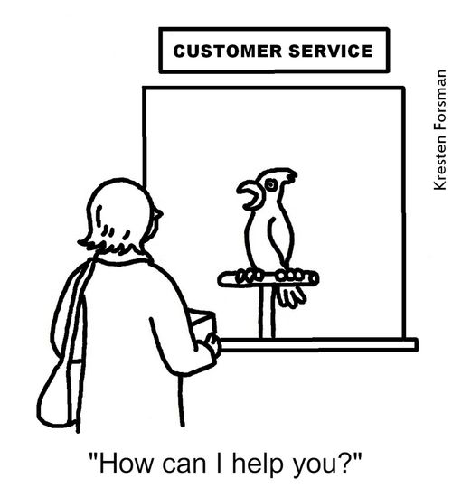 "How can I help you?"