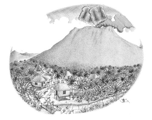 Volcano/toast