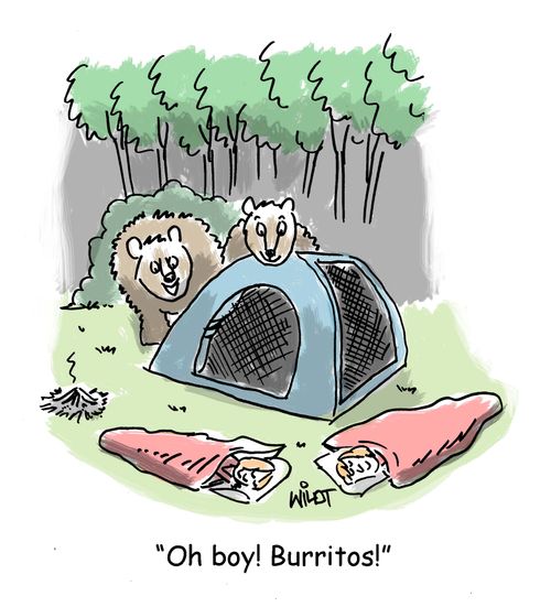 "Oh boy! Burritos!"