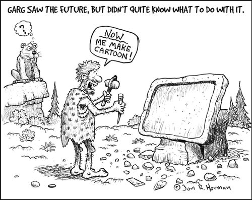 Garg saw the future, but didn't quite know what to do with it.